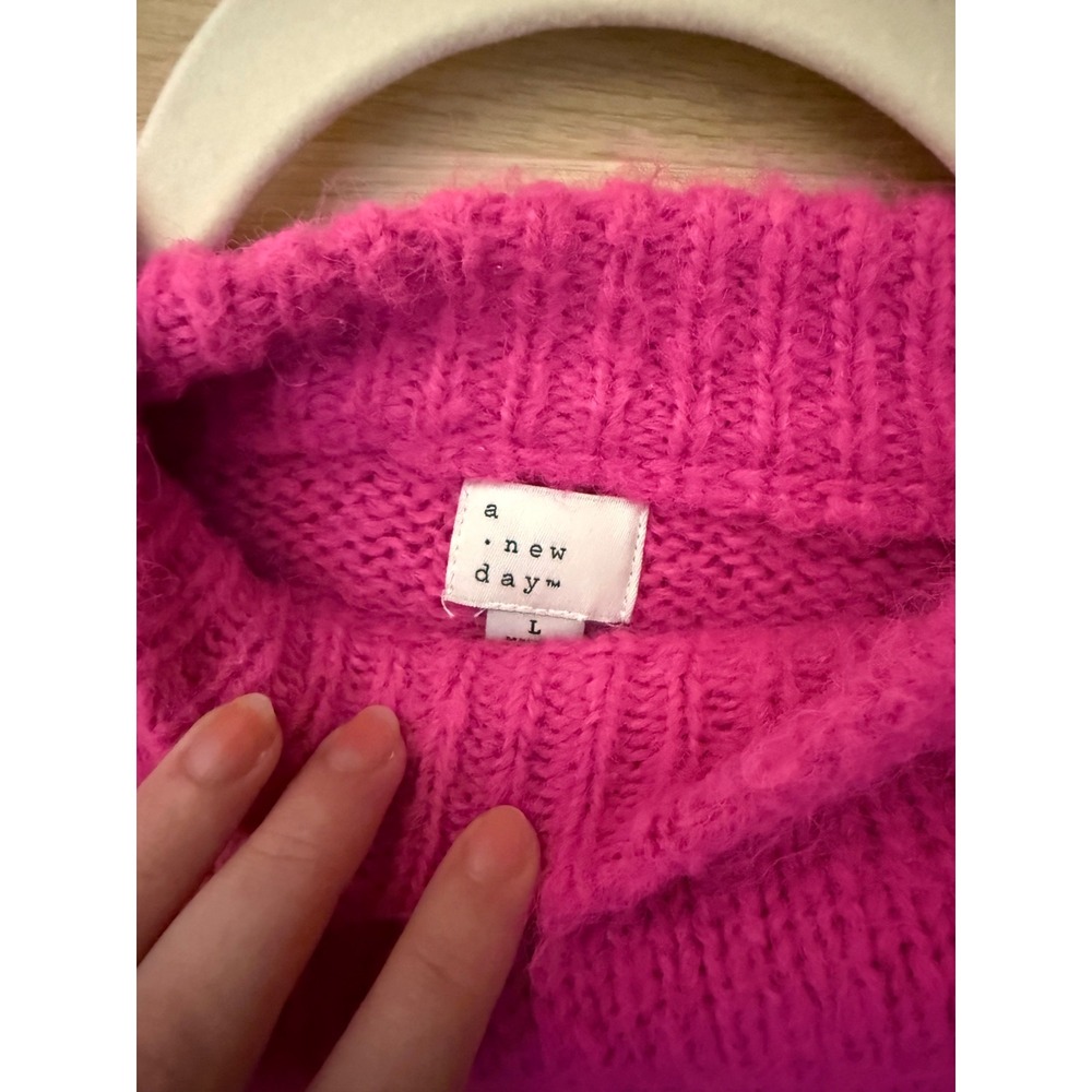 A New Day Pink Sweater - Picture 2 of 2